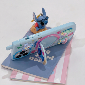 เคสโทรศัพท์กระจกแต่งหน้าสไตล์การ์ตูนน่ารักสุดหรูพร้อมขาตั้งสำหรับ iPhone 12 13 14 15 PRO MAX - Product Image 3