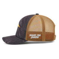 Gorra Deportiva de Algodón de 5 Paneles Personalizada de Alta Calidad, Logotipo Bordado en Malla, Estilo Moderno Unisex Y2K, para Invierno, Verano y Actividades al Aire Libre