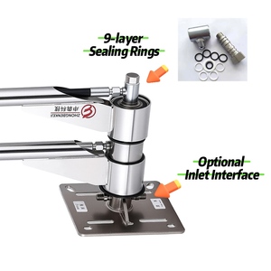 Braccio a Soffitto ZHONGBEN per <span class=keywords><strong>Lavaggio</strong></span> Auto ad Alta Pressione, Rotazione a 360 <span class=keywords><strong>Gradi</strong></span>, in Acciaio Inox 304 - Product Image 3