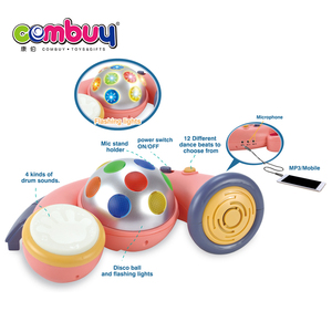 Disco Ball MP3 Âm Nhạc Trẻ Em Đứng Binocular <span class=keywords><strong>Echo</strong></span> Micro Đồ Chơi - Product Image 4