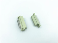 Connecteur Européen 2*10P 220 DIN 41612, 2 Rangées (AB), Femelle Droit, Mâle Coudé Droit