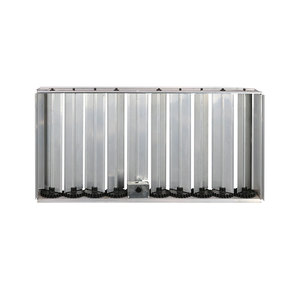 Accessoire HVAC EZONG personnalisé, 250*250mm, aluminium finition usinée, amortisseur <span class=keywords><strong>OBD</strong></span> à pales opposées pour grille, utilisation en hôpital et en <span class=keywords><strong>hôtel</strong></span> - Product Image 1