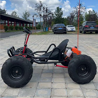 Kart tout-terrain, kart de drift, buggy 4 roues, kart à essence pour adultes, robuste, pour le plaisir en plein air et les parcs d'attractions