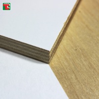 Panneau de contreplaqué mélaminé blanc de qualité meuble 4x8 pieds 3/9/12/16 mm pour armoire, placard et décoration intérieure