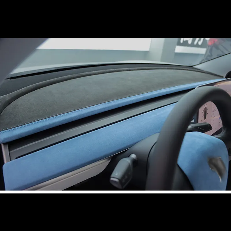 Copertura del cruscotto per Tesla Model 3 2016 2017 2018 2019 2020 2021 ombra cuscino Pad tappeti accessori per auto