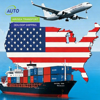 Agent d'expédition FCL LCL fret aérien Chine-USA DDP, service logistique porte-à-porte avec dédouanement