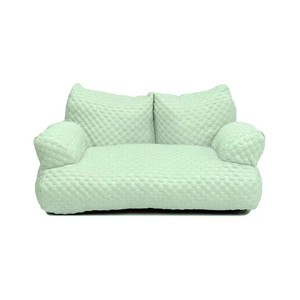 Cama para Gatos de Felpa Suave, Tipo Cueva, Rectangular, de Color Sólido, Desmontable y Lavable, para Interiores, para Todas las Estaciones, Estilo Minimalista - Product Image 2