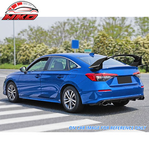 สปอยเลอร์หลังทรง Type R สีดำ สำหรับ Honda Civic รุ่นที่ 11 ซีดาน 4 ประตู ปี 2022-2026 - Product Image 3