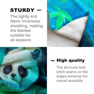 Assorted Print Butterflies Flannel Blanket Throw Blanket Nap Blanket Skin Friendly Reversible for Winter Warmth Custom Print YH- - Product Image 2