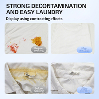 Poudre de décoloration instantanée pour chaussures OEM, écologique, à bulles d'oxygène, éliminateur de taches jaunes pour chaussures, détergent en poudre pour vêtements
