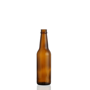 Botellas vacías de cristal al por mayor, <span class=keywords><strong>12</strong></span> onzas de <span class=keywords><strong>cerveza</strong></span> Cervecera de cuello largo, 330 mililitros de cristal con <span class=keywords><strong>corona</strong></span>. - Product Image 1
