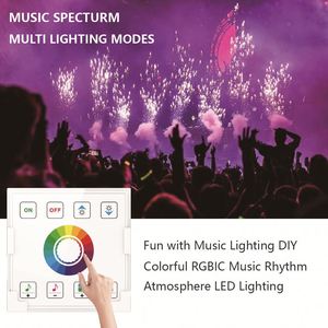 투야 와이파이 RGBCCT <span class=keywords><strong>Led</strong></span> 스트립 컨트롤러 RF 원격 구글 홈 알렉사 스마트 음성 24v Rgbww 5ch Rgbcw 12v <span class=keywords><strong>5</strong></span> in <span class=keywords><strong>1</strong></span> <span class=keywords><strong>Led</strong></span> 와이파이 컨트롤러 - Product Image 4