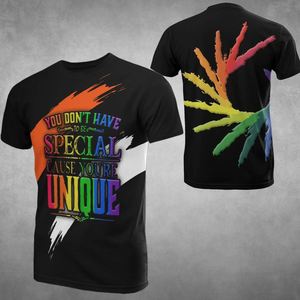 Love Is Love Rainbow Lips LGBT <strong>Gay</strong> Lesbian <strong>Pride</strong> Designer <strong>Shirts</strong> for Men Wholesale Custom Summer Oversize Black T-<strong>shirt</strong> in Bulk - Product Image 3