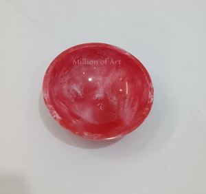 Cuencos de resina para comida o ensalada, cuenco pequeño de resina para servir Pasta y helado en Color rojo y marrón, nuevo diseño, entrega rápida - Product Image 6