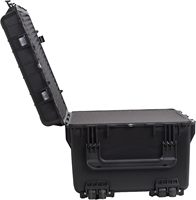 MQ1630 Mallette à outils en plastique dur, étanche et roulante avec insert en mousse