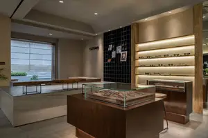 Modern Customized Glasses Eyeglasses Store Display Showcase Furniture Optical Store Display Showcase