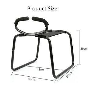 Chaise pour Positions de meubles sexuels Tabourets rebondissants Chaise de sexe avec main courante Jouet fantaisie pour couples <span class=keywords><strong>Jeux</strong></span> pour <span class=keywords><strong>adultes</strong></span> - Product Image 4