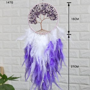 <span class=keywords><strong>Atrapasueños</strong></span> <span class=keywords><strong>de</strong></span> plumas hecho a mano con diseño <span class=keywords><strong>de</strong></span> árbol <span class=keywords><strong>de</strong></span> <span class=keywords><strong>la</strong></span> <span class=keywords><strong>vida</strong></span>, decoración colgante para bodas y decoración del hogar - Product Image 6
