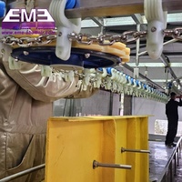 Petite capacité 3000 volaille par jour équipement d'abattoir de poulet automatique abattoir moderne professionnel