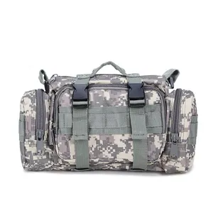 camouflage hanging large capacity travel bag tactical outdoor shoulder bag Multipurpose Waist Sling Bags Kit de voyage