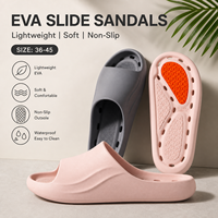 Claquettes en EVA ultra-douces pour femmes et hommes, antidérapantes, à semelle épaisse, plateforme de luxe minimaliste, été, imperméables, séchage rapide