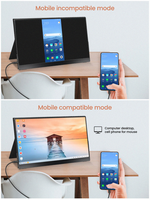 Ultra Thin 18 Inch 165Hz NEW OEM 13.3 14 15.6 16 17.3 18Inch Portable Touch Monitors With 1080P 2K 4K Optional