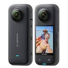 Caméra d'action Insta360 X3 Pocket 360, accessoire, capture vidéo 4K HD, MicroSD, capteur CMOS optique 10x-20x, écran LCD rotatif de 3,6 pouces - Product Image 2