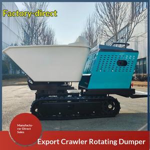 Camion à benne basculante sur chenilles, transport rotatif agricole et domestique, fourni par les fabricants, exporté vers l'Europe - Product Image 1