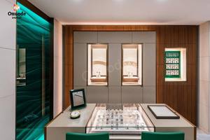 Custom LED <b>Watch</b> Store Design Full Set Furniture Eco-Friendly Heavy Duty Materials for High-End Retail Luxury Shopping Malls - Product Image 6