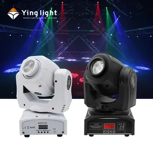 Disko parti lir kurşun ışın 60w Gobo nokta hareketli ışık Mini nokta Led 60w prizma Beam ışın hareketli kafa