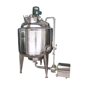 2025 Gloednieuwe mengtanks voor crèmes, serums en shampoo, SS304 corrosiebestendig, voor cosmetica bedrijven - Product Image 2