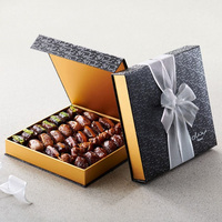Boîte à chocolat de luxe Eid Mubarak Ramadan, boîte à chocolat vide, Date du Ramadan, emballage comestible, boîte-cadeau de chocolat