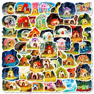 56 Stuks Nieuwe Bekentenis Cadeau Stickers Creatieve Persoonlijkheid Romantische Valentijnsdag Tanabata Graffiti Waterdichte Stickers - Product Image 2