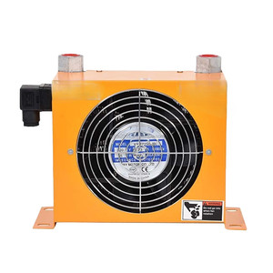 Refroidisseur d'huile hydraulique en aluminium, échangeur de chaleur <span class=keywords><strong>à</strong></span> plaques avec ventilateur 12V pour tracteurs agricoles et machines agricoles - Product Image 4
