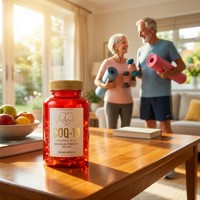 Capsules de Coenzyme Q10 de Haute Qualité OEM/ODM, Complément Alimentaire pour la Santé Cardiaque des Adultes, Améliore l'Immunité