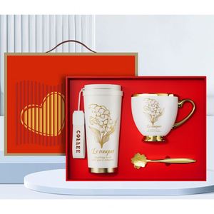 FX Wholesale Mothers Day Gifts 2025 Birthday Coffee Mug with Aromatherapy Gift Set for Wedding Gift Box Promotional Giveaway - Product Image 4