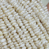 Perles Keshi d'eau douce naturelles blanches en vrac de qualité supérieure à prix d'usine Muses Jewels pour la fabrication de bijoux Perlas Naturales