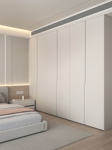 Armoire de <span class=keywords><strong>chambre</strong></span> moderne en bois massif, <span class=keywords><strong>étagère</strong></span>s réglables durables, design écologique, panneaux de particules, montage facile, mobilier de maison - Product Image 2