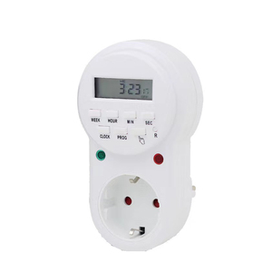 Euro UK US <span class=keywords><strong>Plug</strong></span> Digital Semanal Programable Enchufe de pared eléctrico Toma de corriente Temporizador Interruptor Salida Reloj de tiempo 220V/110V - Product Image 1
