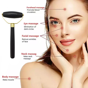 El más vendido Bian Stone Roller Gua Sha para la cara, antienvejecimiento, sin arrugas, ojo, cuello, cuerpo, rodillo Guasha, masaje, tonificación de músculos faciales - Product Image 5