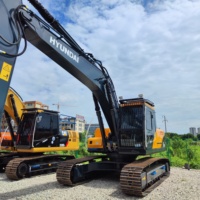 Excavadora Hyundai HX220S HX220HD de 22 Toneladas, Modelo 2024, Original, de Alta Calidad y a Bajo Precio, Excavadora Hyundai HX220S Usada en Venta