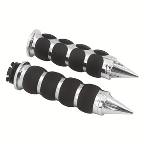 22/25mm Evrensel Motosiklet Gidonları Sivri Uçlu ve Desteksiz Kauçuk Kaymaz Gidonlar Motosiklet Aksesuarları - Product Image 2