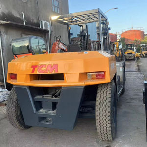 Vente chaude TCM FD120 chariot élévateur Diesel 12 tonnes de haute qualité avec moteur d'origine boîte de vitesses pompe moteur-Japon utilisé en vente à Shanghai - Product Image 1