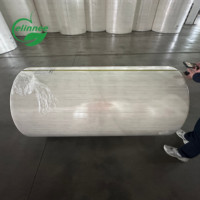Rollo Jumbo de Papel Absorbente |   Rollo de Papel No Tejido para Toallas Sanitarias, Pañales y Servilletas de Mesa |   Papel Higiénico de 1 Capa, Suave y de Alta Absorbencia, Virgen