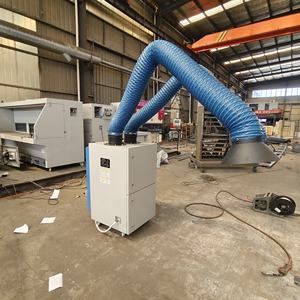 カーボンフィルターダストコレクター付き工業用デュアルアーム溶接煙清浄機 - Product Image 6