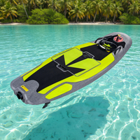 Planche de jetsurf électrique Shark SK-R12kw-33 48V 12KW en matériau EPP, planche à roulettes aquatique, vitesse de 48 à 55 km/h pour le surf vertical debout