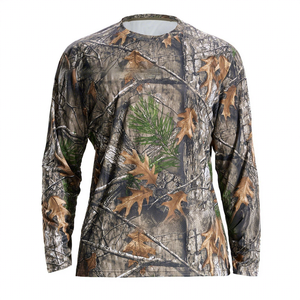 Camisas y Tops de <span class=keywords><strong>Caza</strong></span> con Protección Solar UV de Poliéster, Camuflaje Biónico, para Fotografía, Observación de Aves y Actividades al Aire Libre - Product Image 2
