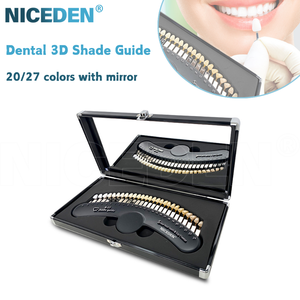 Guide de teinte dentaire professionnel 3D portable 27 couleurs pour le blanchiment des dents, <span class=keywords><strong>comparateur</strong></span> en plastique pour les facettes, les dentistes et les laboratoires dentaires - Product Image 6