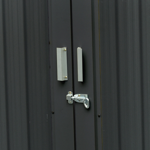 Impermeabile <span class=keywords><strong>per</strong></span> esterno resistente <span class=keywords><strong>in</strong></span> <span class=keywords><strong>ferro</strong></span> mestiere a spiovente <span class=keywords><strong>in</strong></span> metallo acciaio stagno giardino moto bici deposito edifici capannone <span class=keywords><strong>per</strong></span> la vendita - Product Image 4