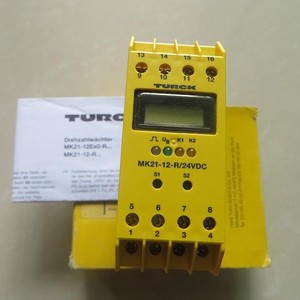โมดูลตรวจสอบความเร็ว Turck Mk21-12-R/24Vdc ขนาด 10 ซม. x 5 ซม. x 3 ซม. สำหรับใช้งานในอุตสาหกรรม - Product Image 1